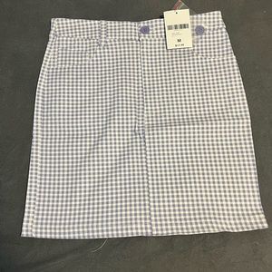 Forever 21 Purple Plaid Mini Skirt